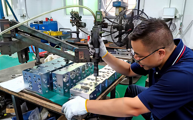 Dongguan Zhongwei Metal Products Co., Ltd производственная линия производителя